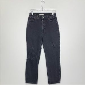 ABERCROMBIE | The Dad High Rise Curve Love Jean | 4s 27s